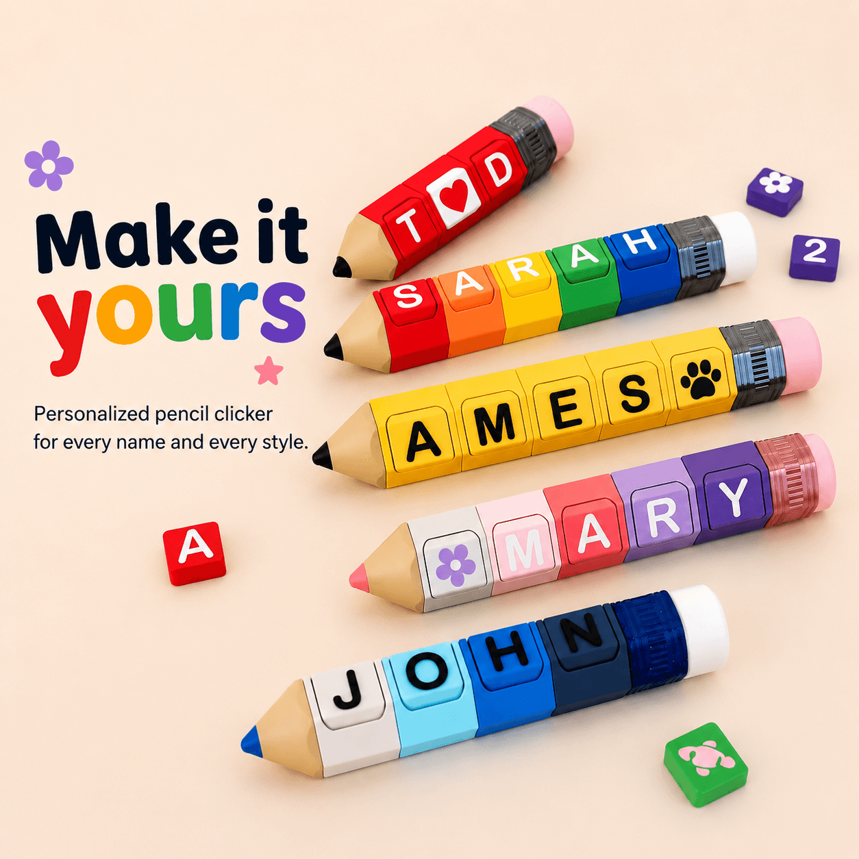 Name Pencil Clicker